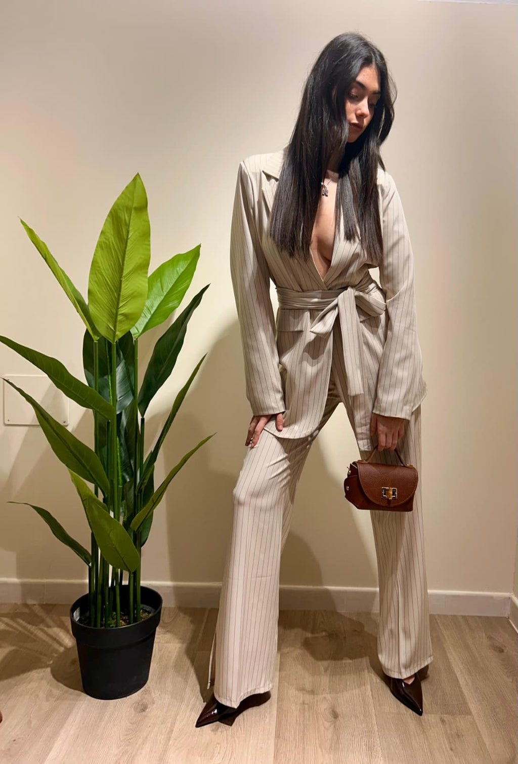 Tailleur gessato