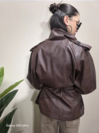 Trench in eco-pelle
