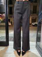Tailleur gessato kelly