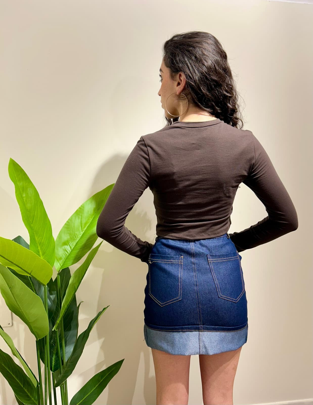 Gonna tipo Denim