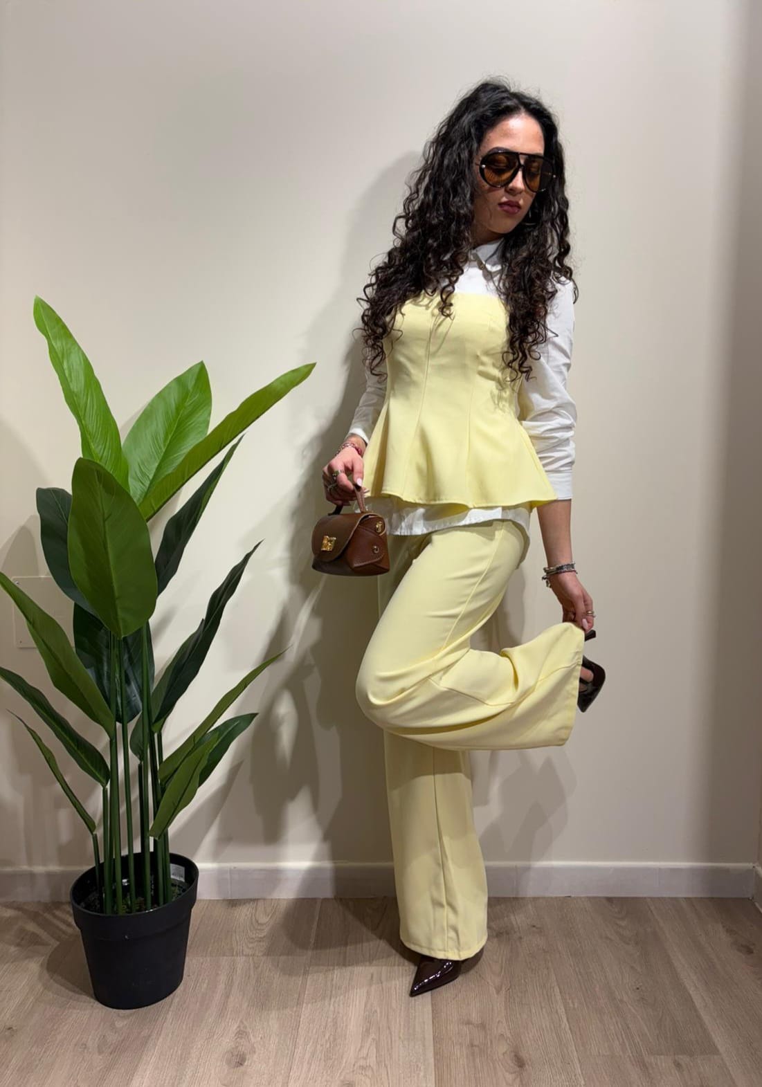 Coordinato lilli elastico