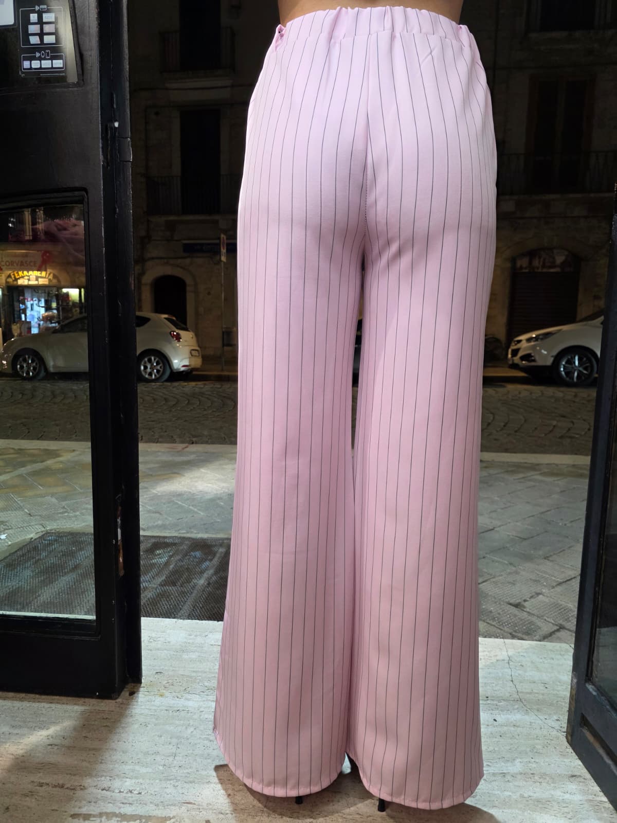 Tailleur gessato kelly