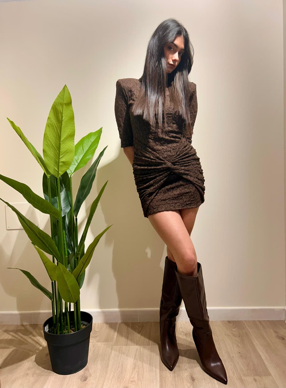 Vestito DESY in pizzo con spalline