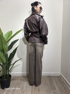 Trench in eco-pelle