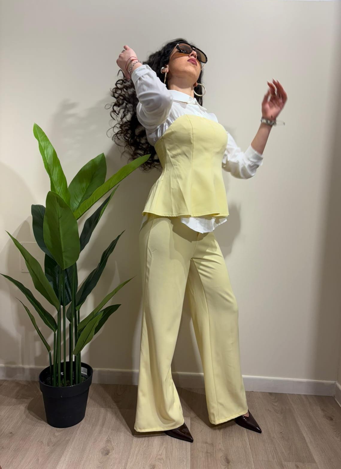 Coordinato lilli elastico