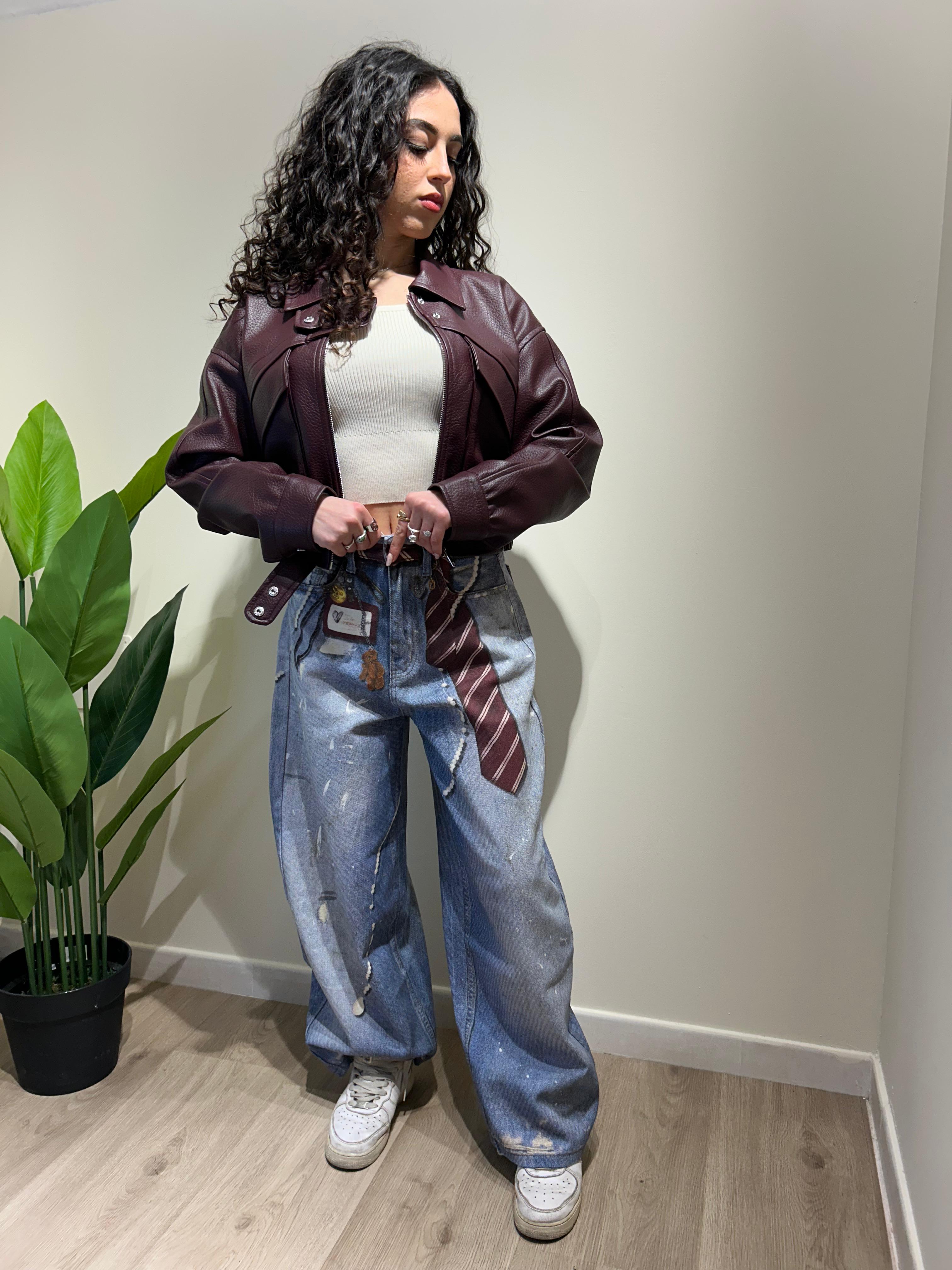 Jeans cravatta
