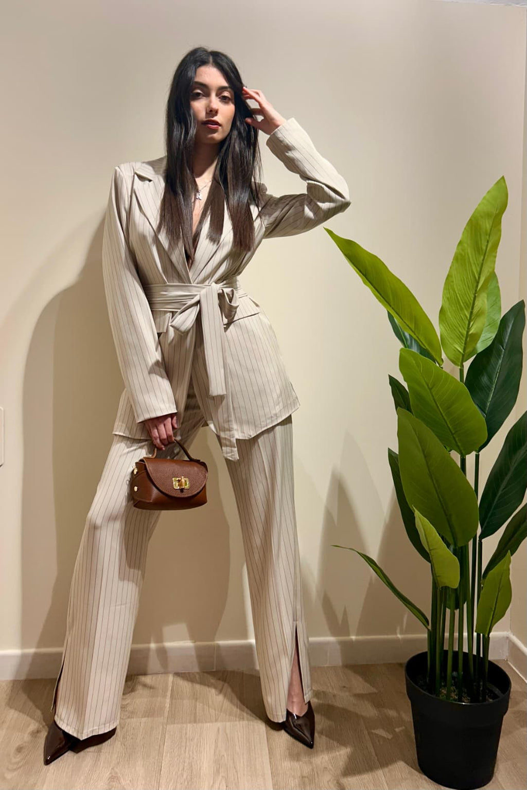 Tailleur gessato