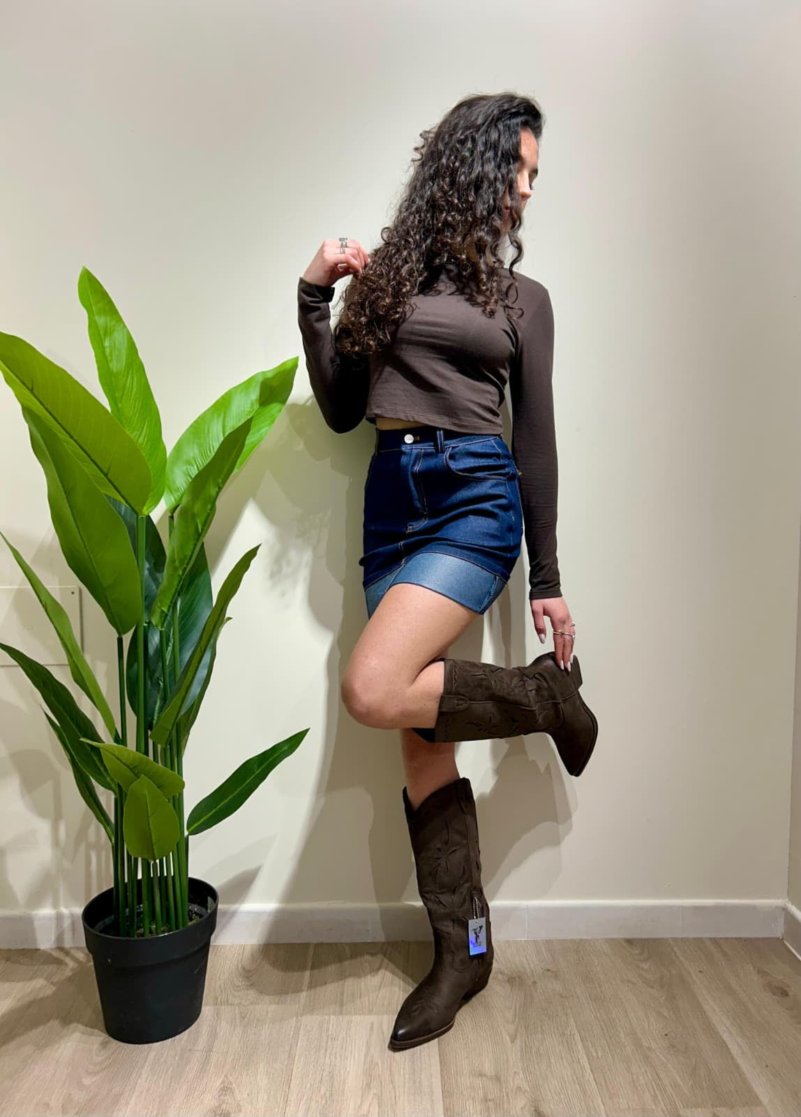 Gonna tipo Denim