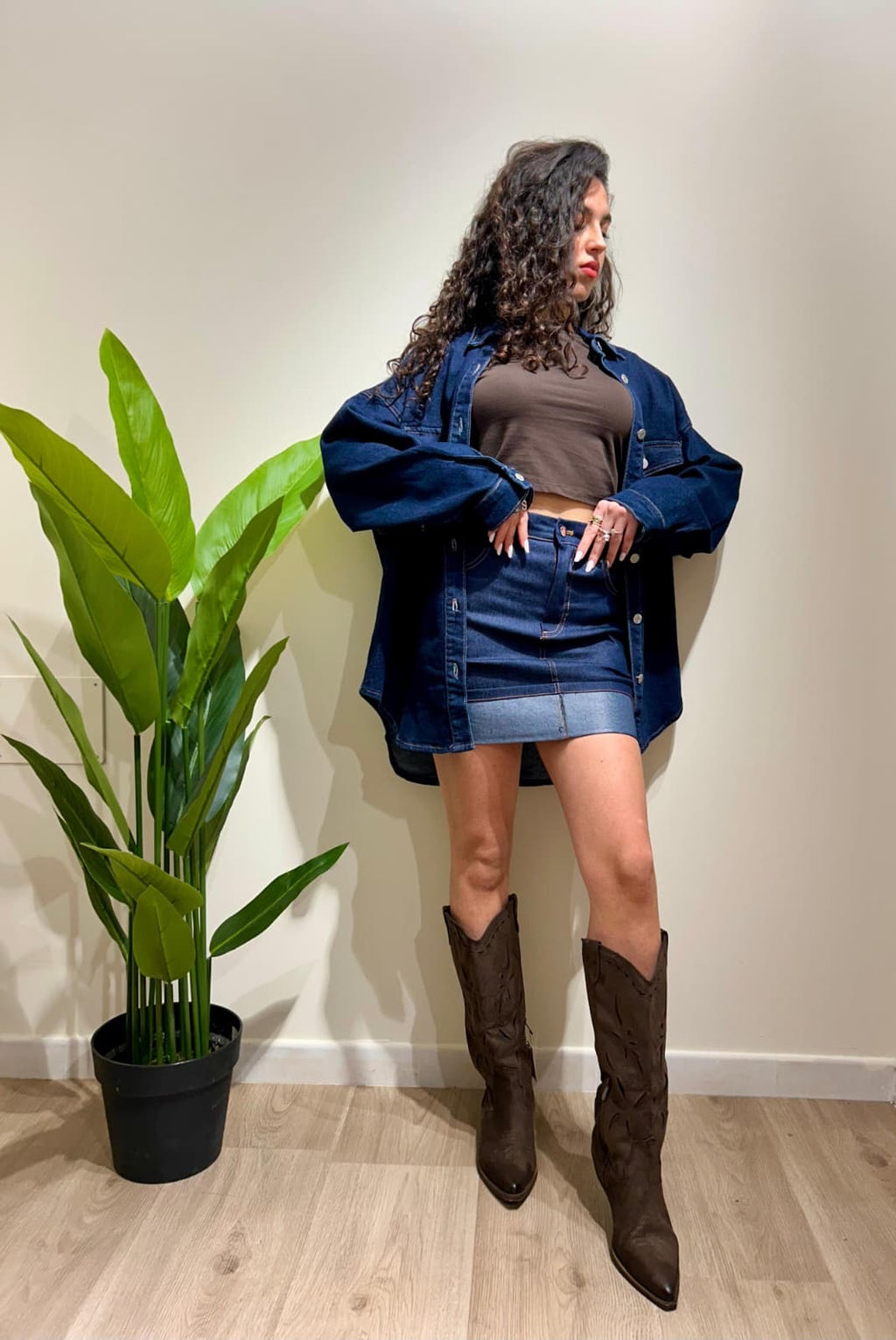 Gonna tipo Denim