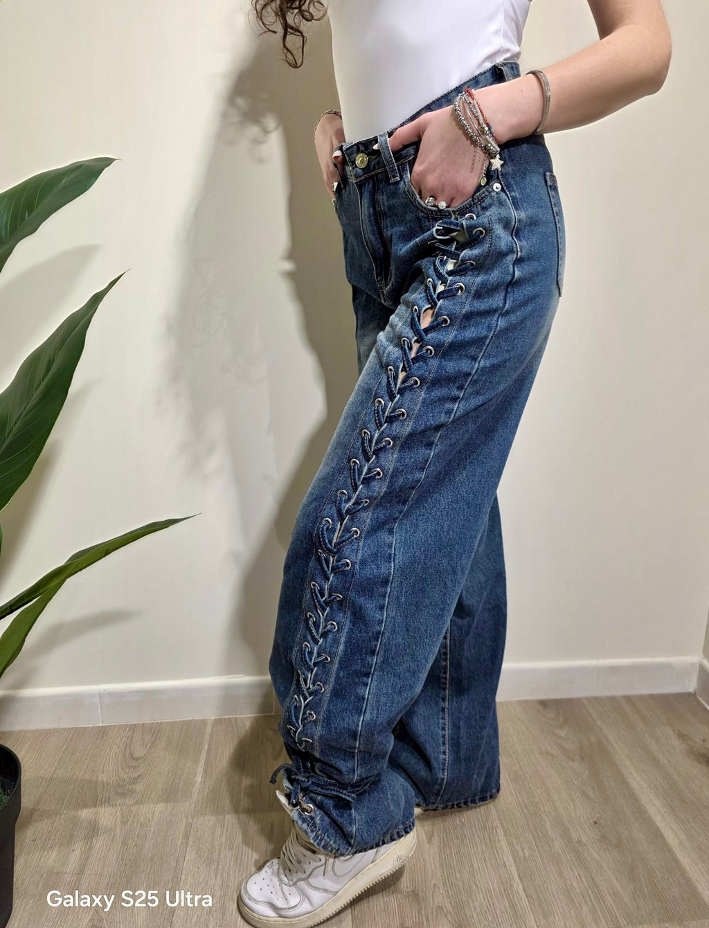 Jeans Stringhe