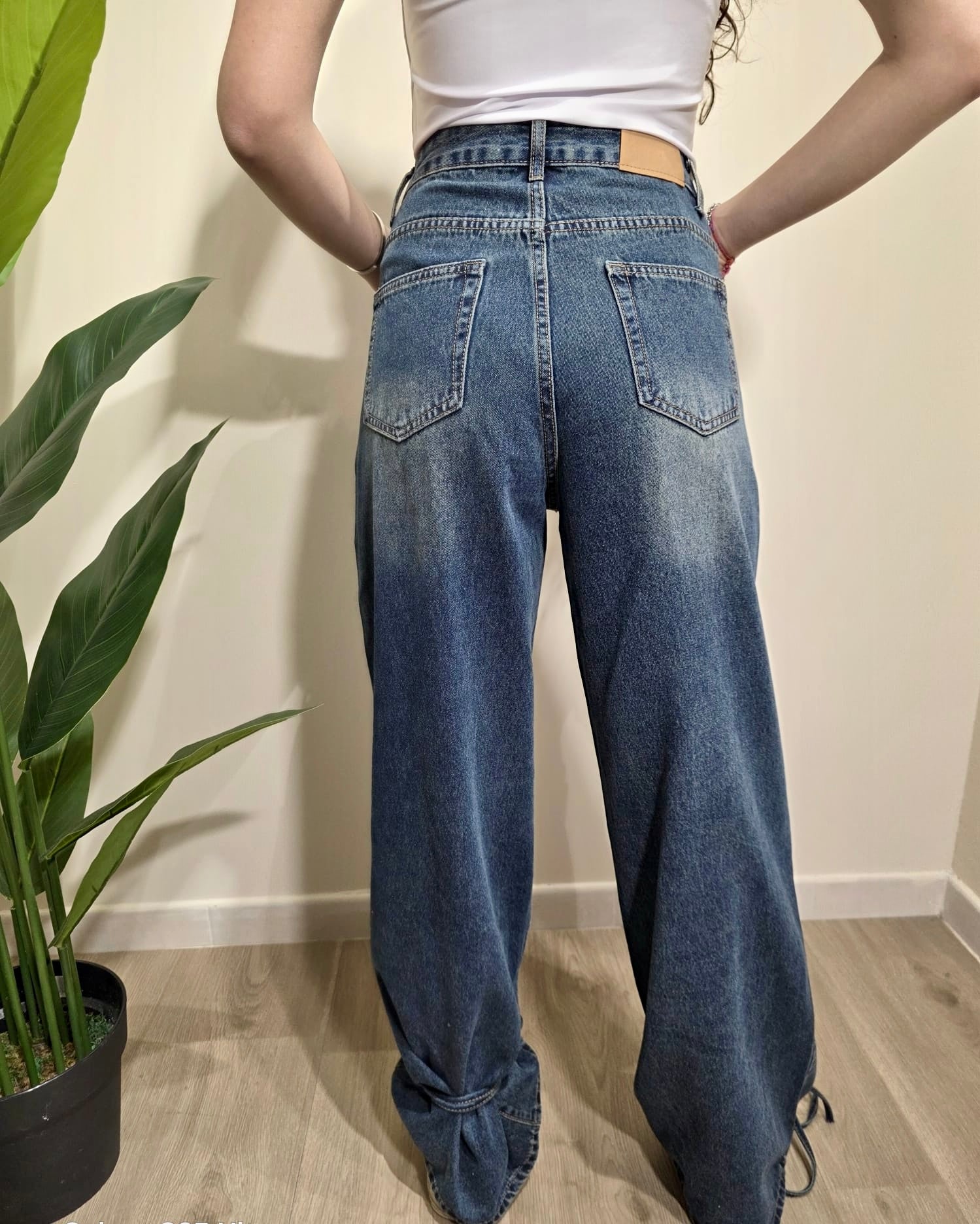 Jeans Stringhe