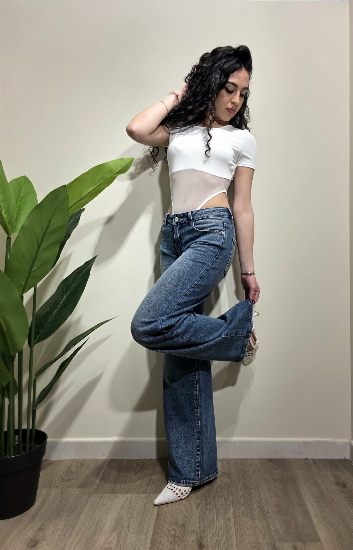 Jeans vita bassa