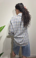 Camicia con micro strass