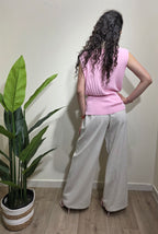 Pantalone misto lino