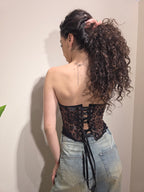 Bustier animalier