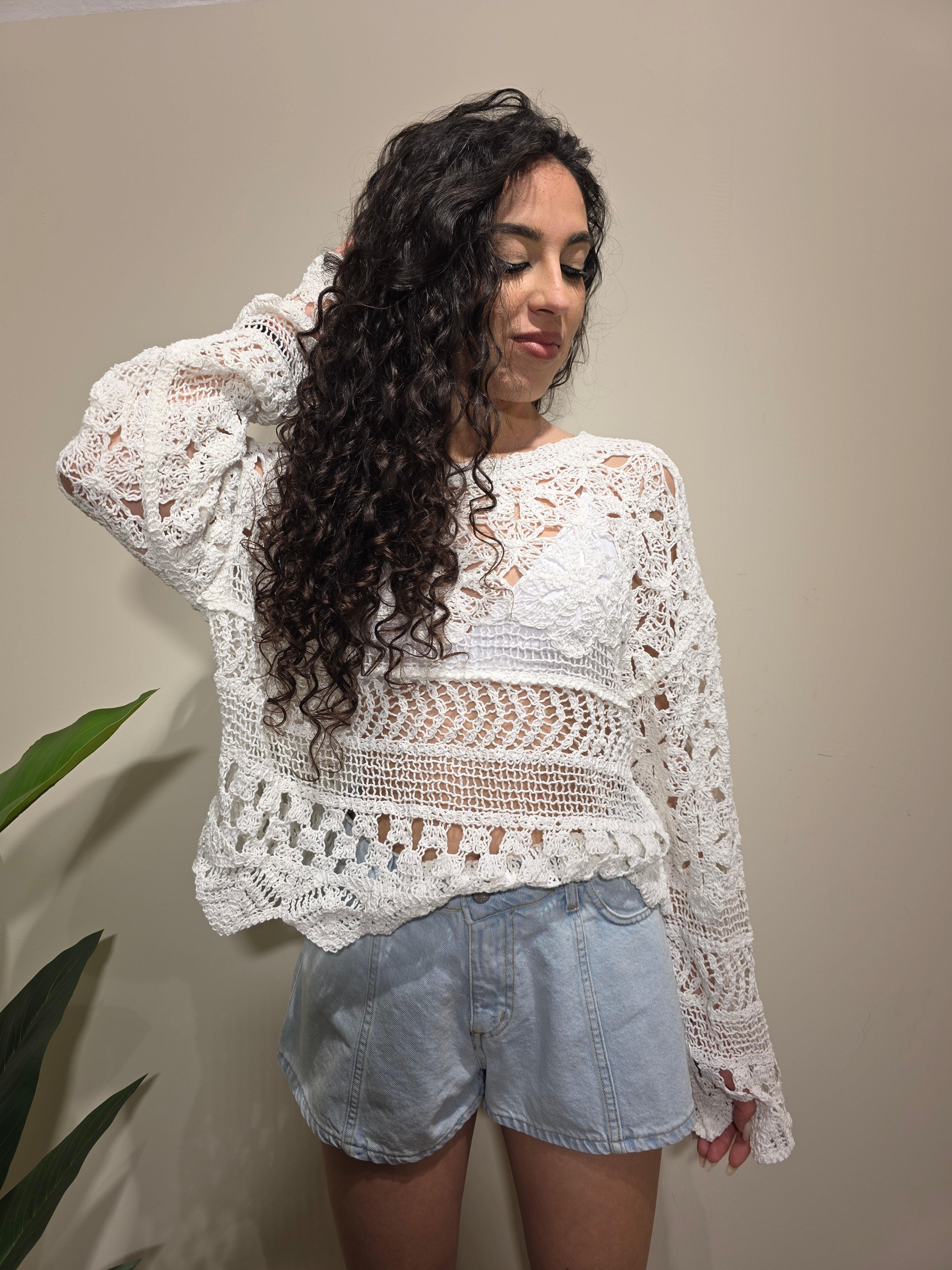 Maglia in crochet