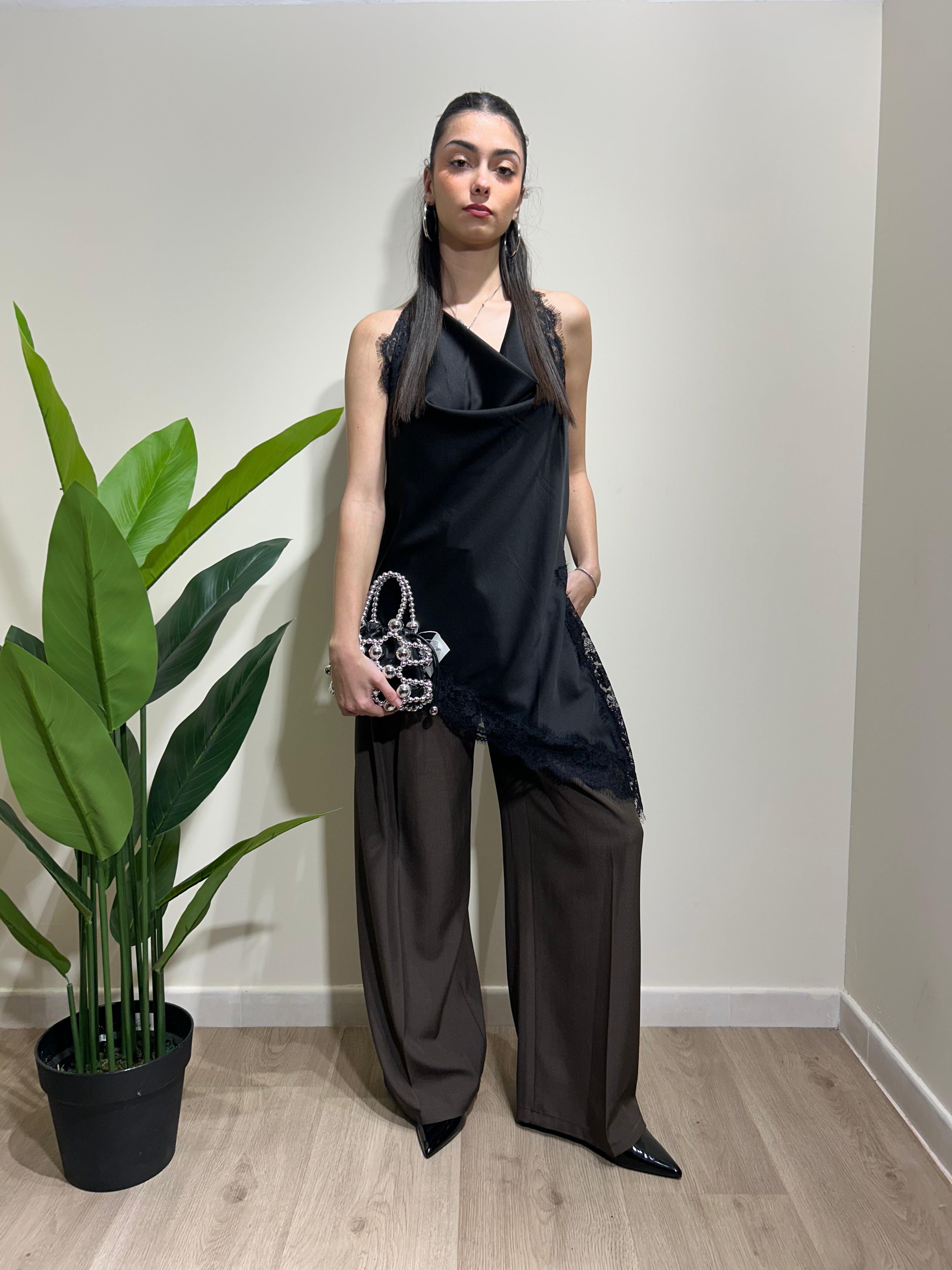 Canotta raso romantic