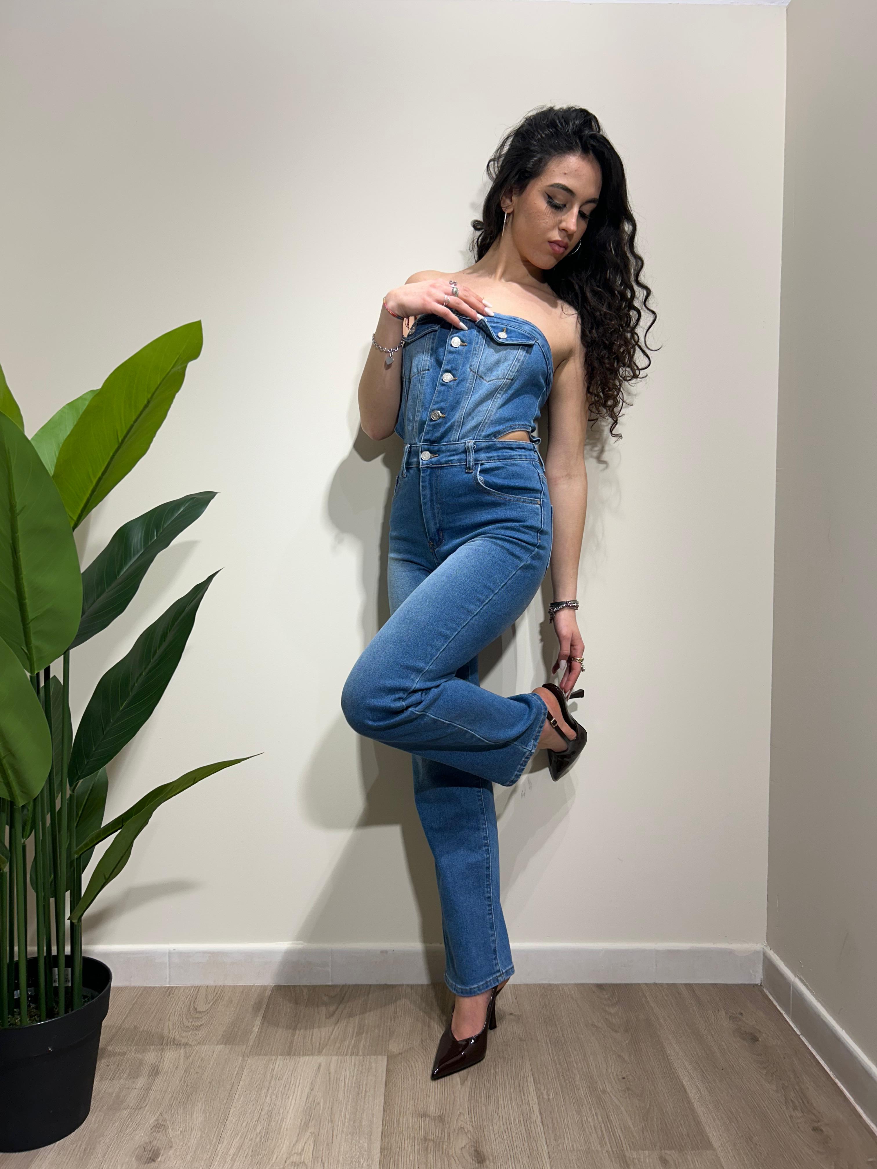 Jumpsuit in denim
