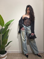 Bustier animalier