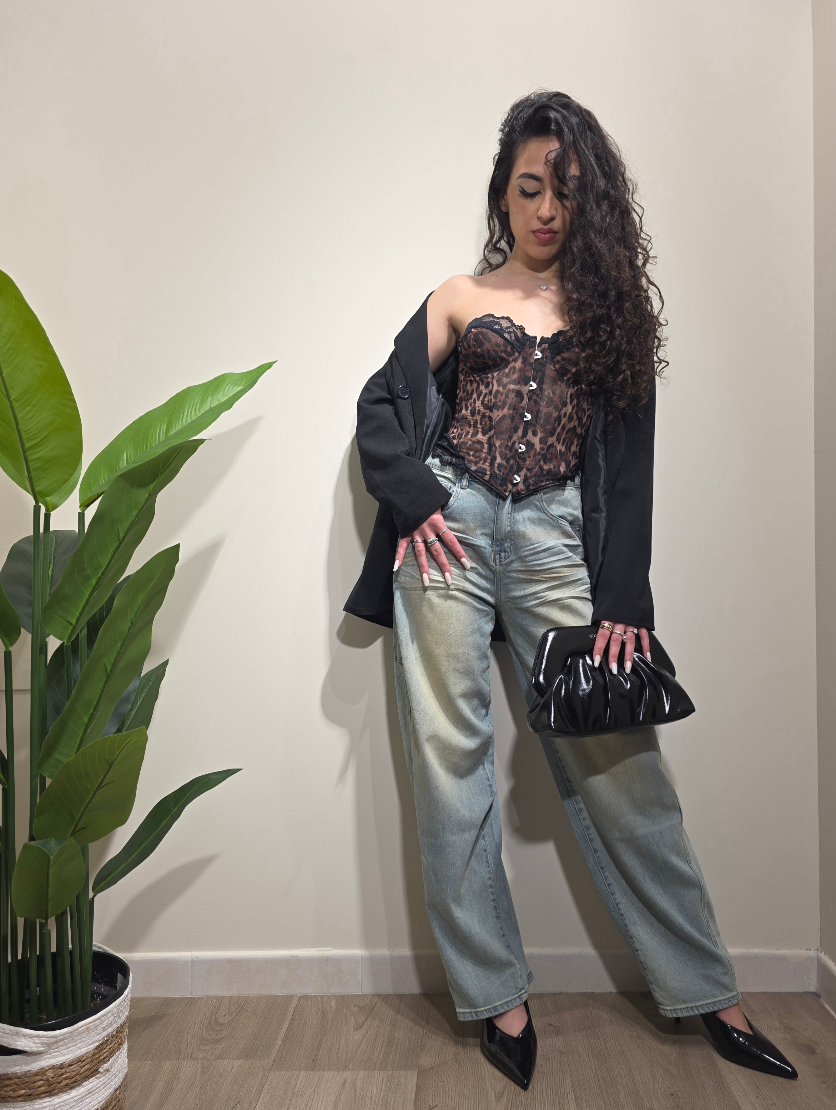 Bustier animalier