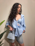 Camicia misto lino