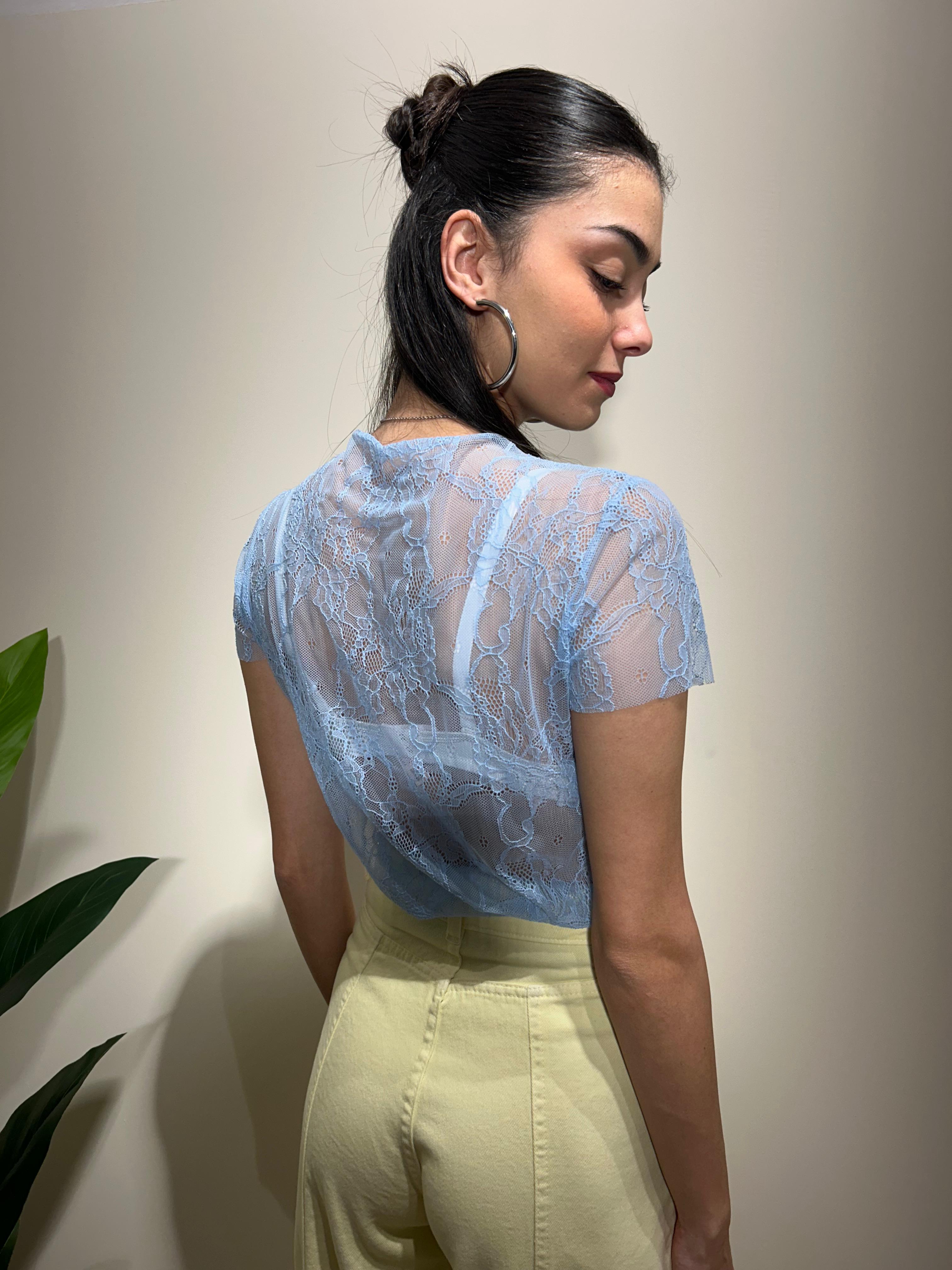 Maglia in pizzo